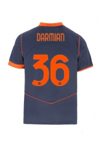 Inter Milan Matteo Darmian #36 Voetbaltruitje 3e tenue 2025-26 Korte Mouw